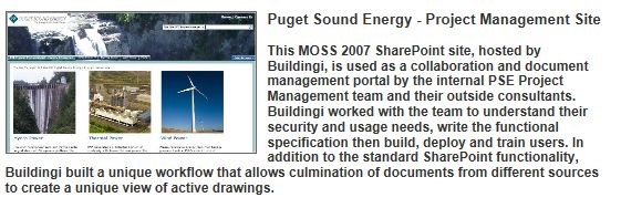 Puget Sound Energy Project Management